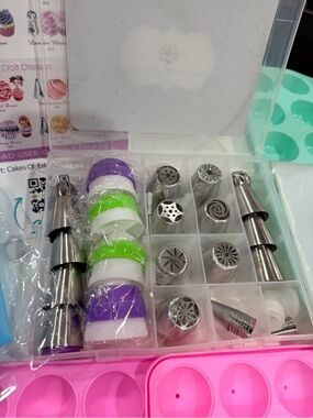 Cakes Of Eden (new) and a variety of (preowned) silicone molds